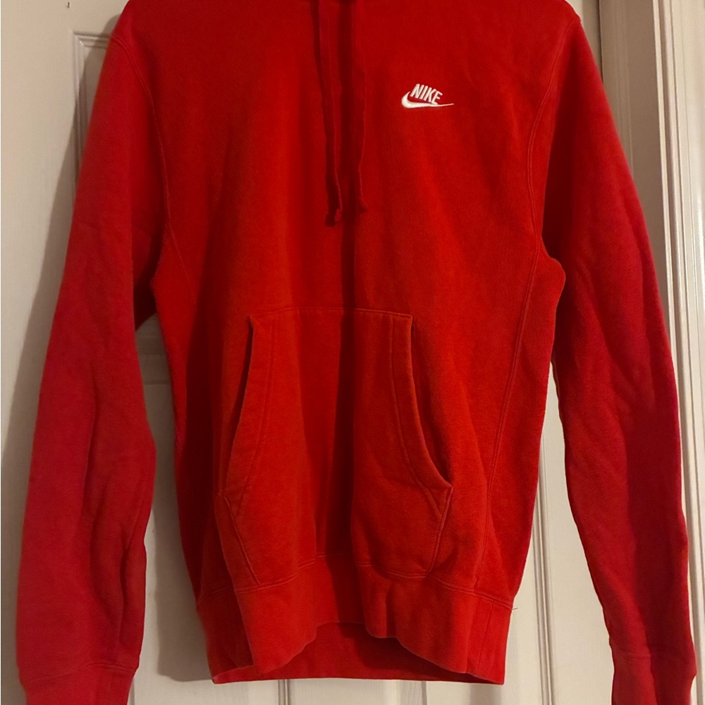 Nike Vibrant Red Pullover Hoodie